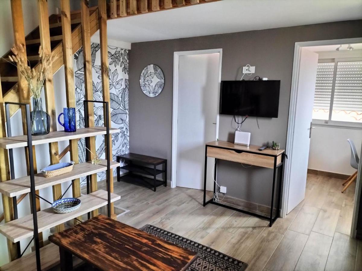 "Les Bambous" Studio Cosy Climatise Au Calme De 37 M2 Parking Gratuit A Argeles Sur Mer Bagian luar foto