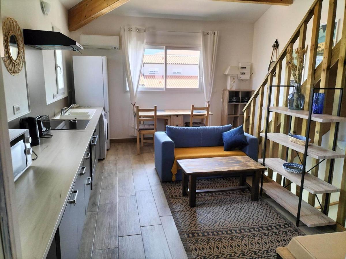"Les Bambous" Studio Cosy Climatise Au Calme De 37 M2 Parking Gratuit A Argeles Sur Mer Bagian luar foto