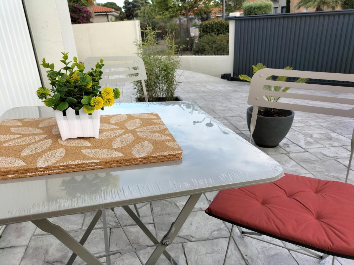"Les Bambous" Studio Cosy Climatise Au Calme De 37 M2 Parking Gratuit A Argeles Sur Mer Bagian luar foto